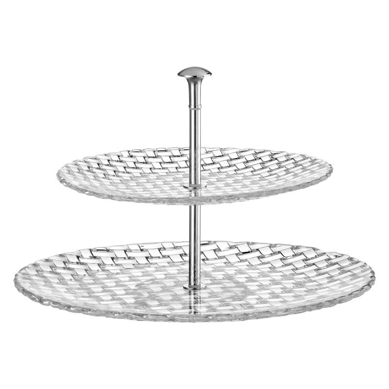 Nachtmann Bossa Nova Etagere 2tlg. unterer Teller 32 cm / oberer Teller 23 cm