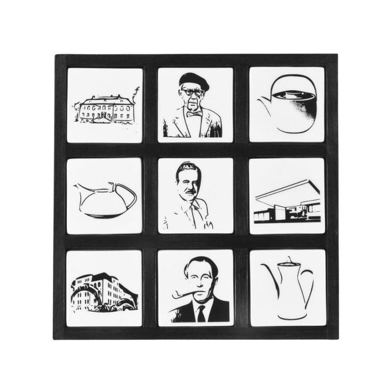 Rosenthal studio-line Hommage Philip Rosenthal studio-line / MemoryOneHundred Memory 37-tlg. limitiert auf 100 Stück - 36 Porzellan-Karten in Holzschatulle