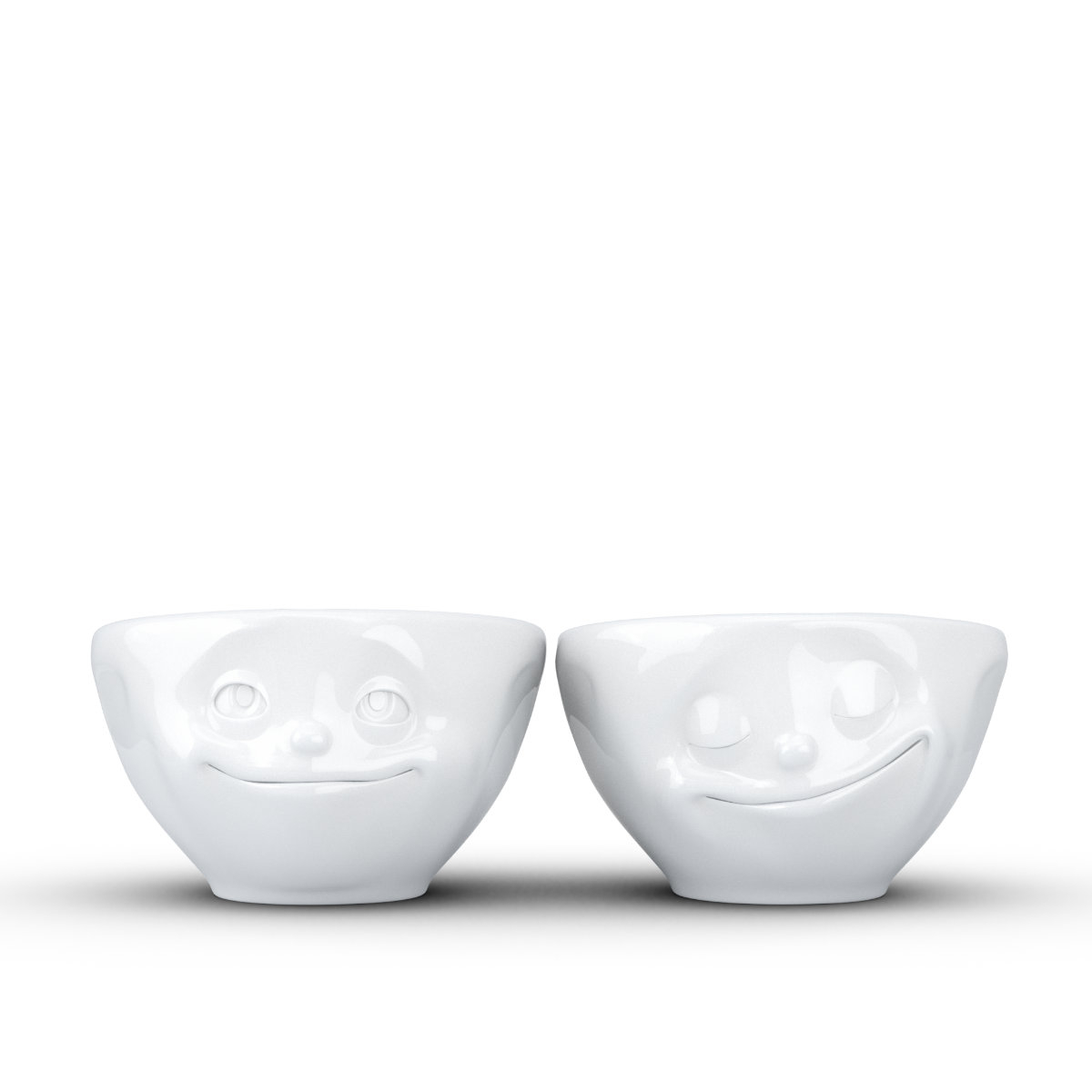 TV Tassen Schälchen Set 2-tlg. - verträumt & glücklich 0,10 L