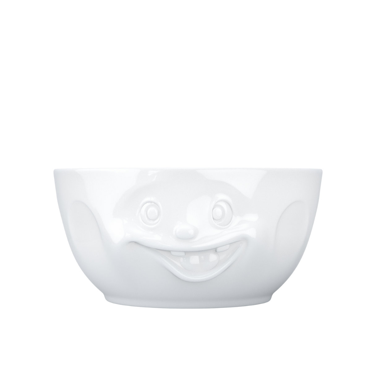 TV Tassen Schüssel weiß durchgeknallt 2,6 L