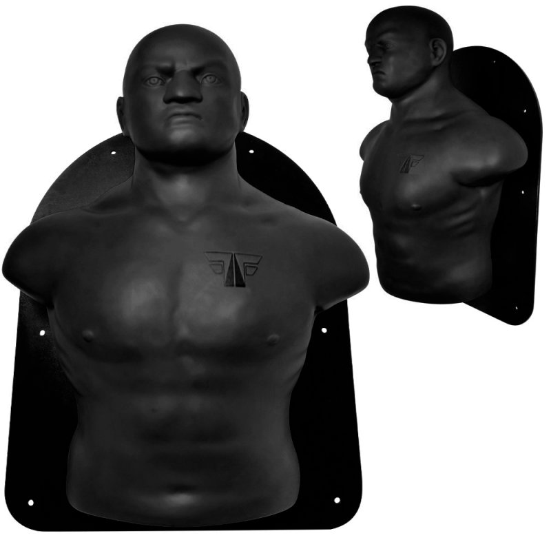 FOX-FIGHT Wand Box Dummy / Wandschlagpolster schwarz