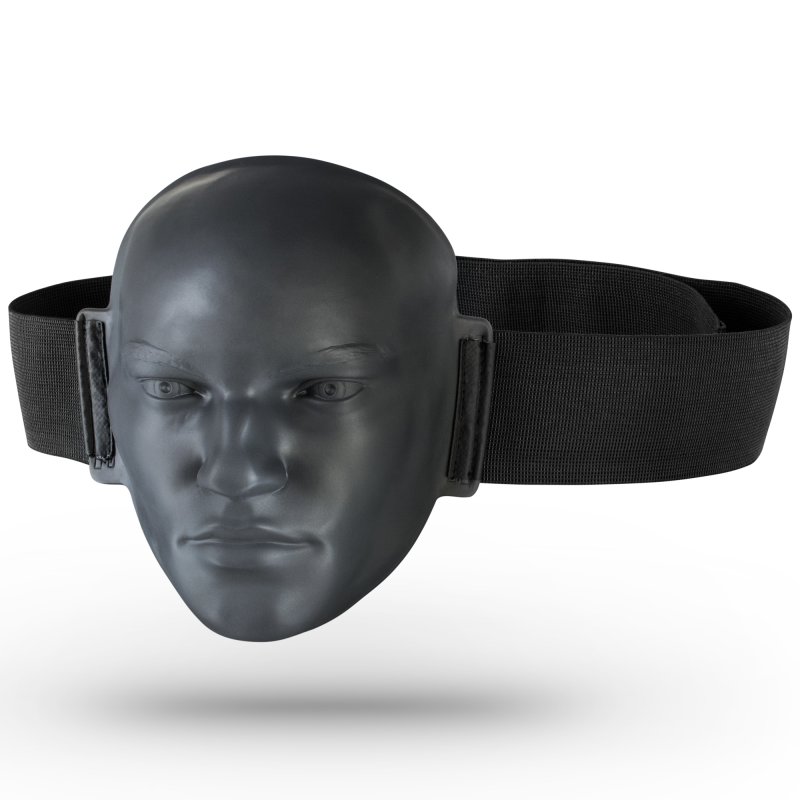 FOX-FIGHT Box Dummy Boxdummy Kopf Target für Boxsack grau