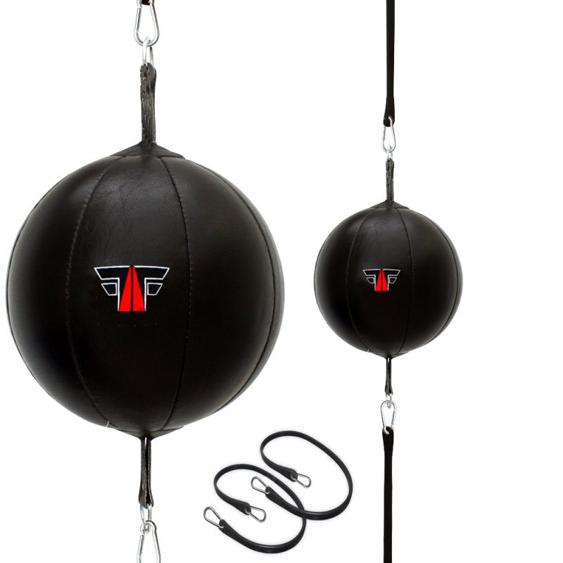 FOX-FIGHT Doppelendball Double End Ball aus echtem Leder