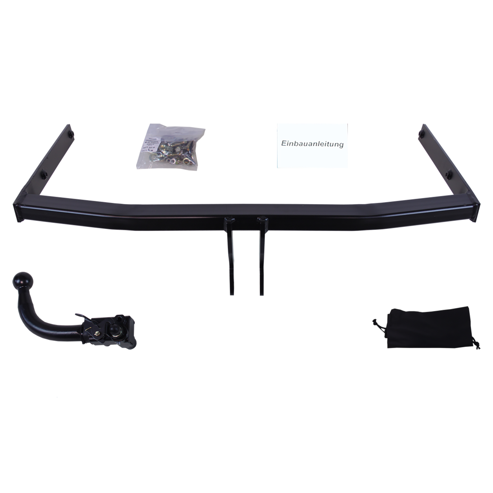 AUTO-HAK Anhängerkupplung abnehmbar Kugelstange von hinten gesteckt - VW JETTA III