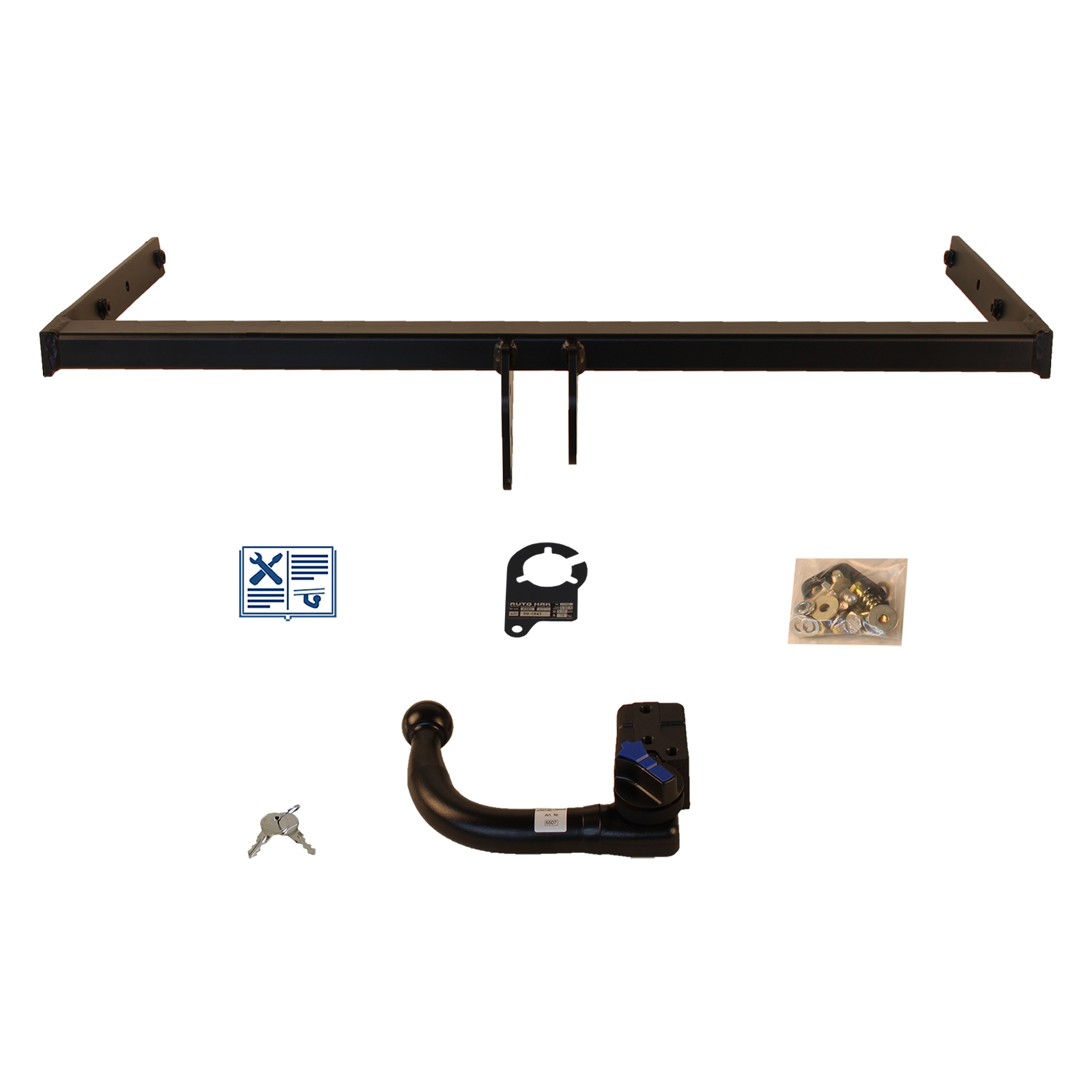 AUTO-HAK Anhängerkupplung abnehmbar Kugelstange von unten gesteckt - VW JETTA IV