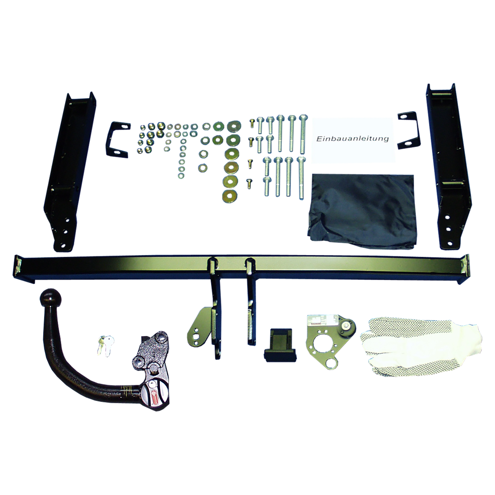 Oris Anhängerkupplung abnehmbar Kugelstange von unten gesteckt - AUDI A6 C5 Avant