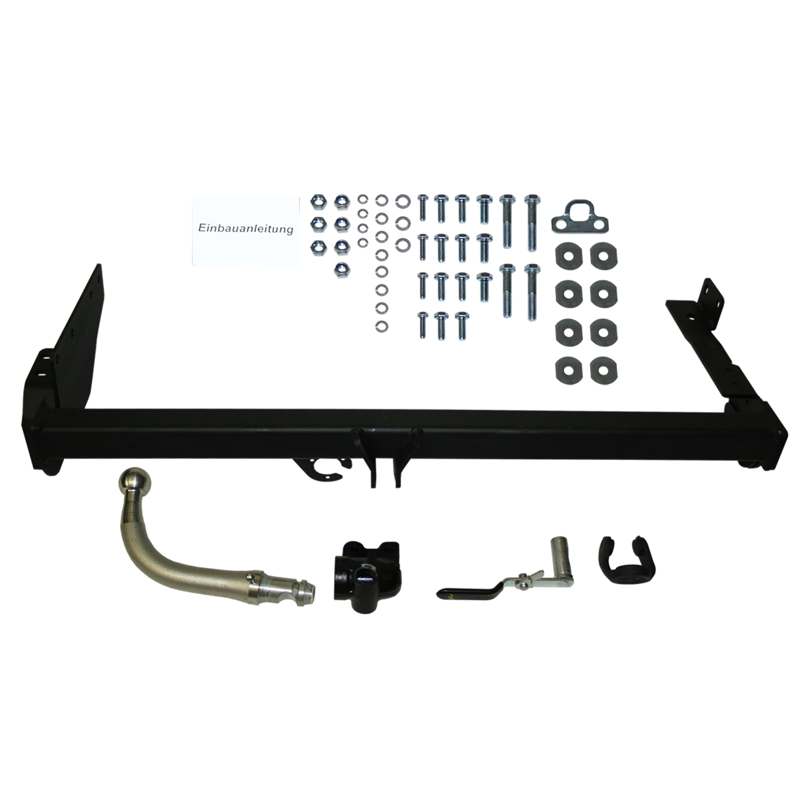 GDW Anhängerkupplung abnehmbar Kugelstange von hinten gesteckt - NISSAN PRIMERA Traveller