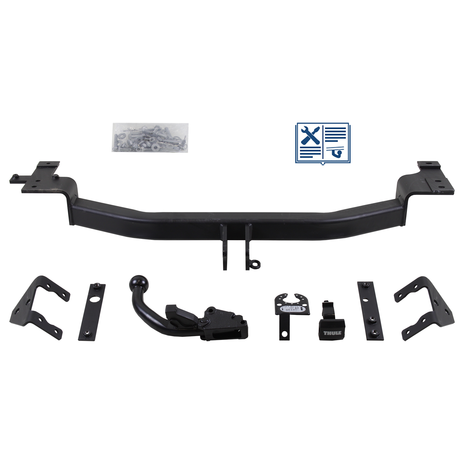 Brink Anhängerkupplung abnehmbar Kugelstange von hinten gesteckt - VOLVO C70 I Cabriolet