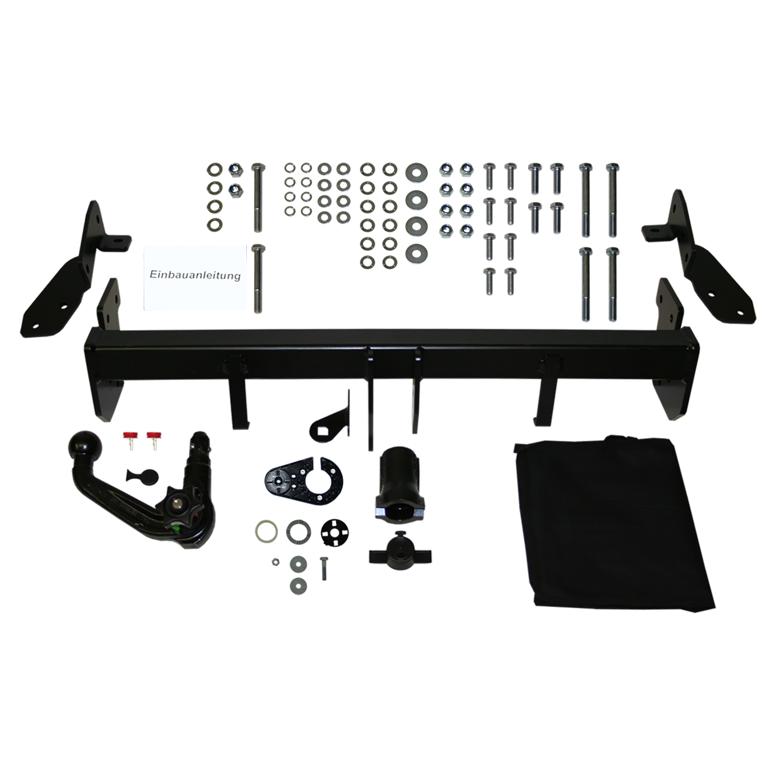 Westfalia Anhängerkupplung abnehmbar inkl. TowTec E-Satz 13polig spezifisch - CITROËN C4 AIRCROSS