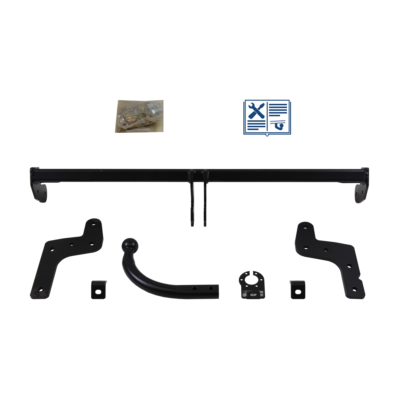 AUTO-HAK Anhängerkupplung starr inkl. TowTec E-Satz 13polig spezifisch - CITROËN C-ELYSEE