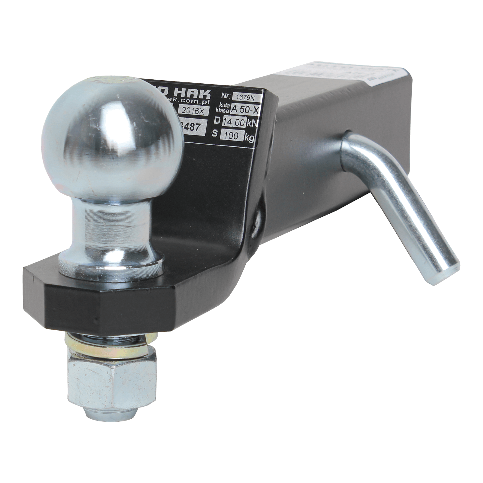 AUTO-HAK Anhängerkupplung für Vierkantaufnahme mit angeschraubtem Kugelkopf - JEEP WRANGLER I