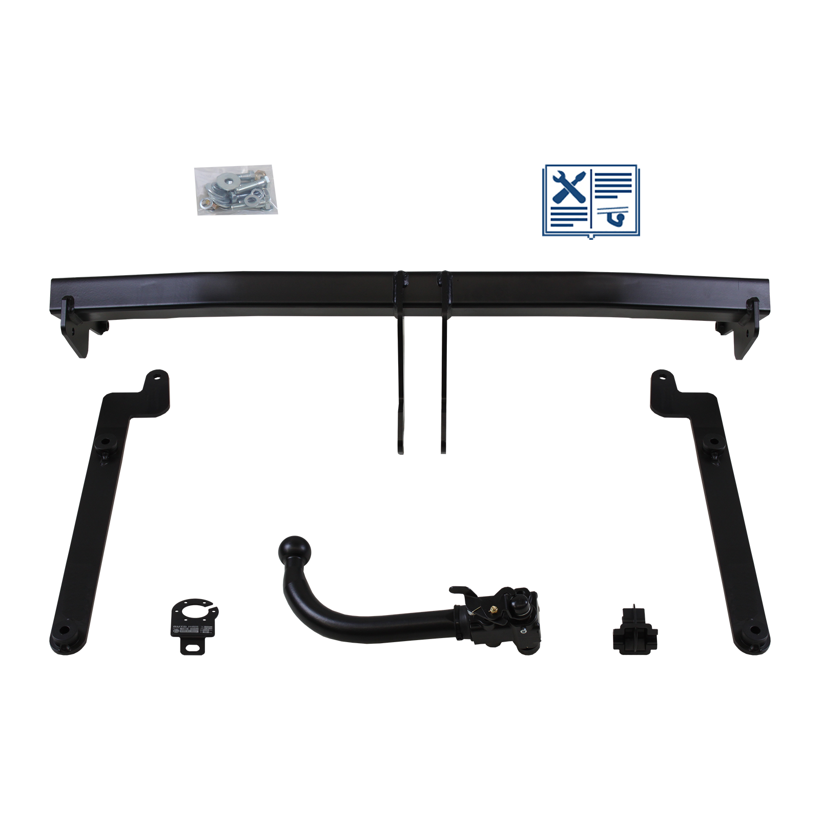 AUTO-HAK Anhängerkupplung abnehmbar Kugelstange von hinten gesteckt - RENAULT TALISMAN