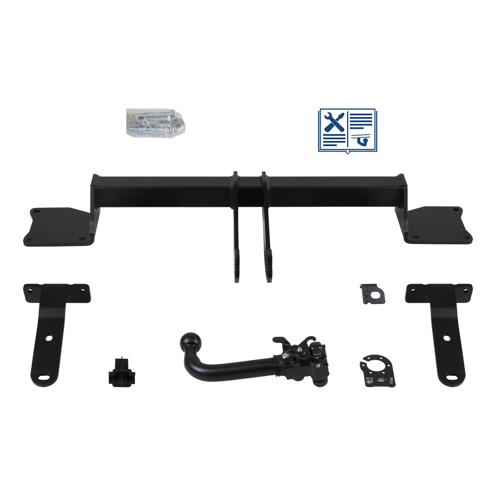 AUTO-HAK Anhängerkupplung abnehmbar Kugelstange von hinten gesteckt - LAND ROVER RANGE ROVER EVOQUE