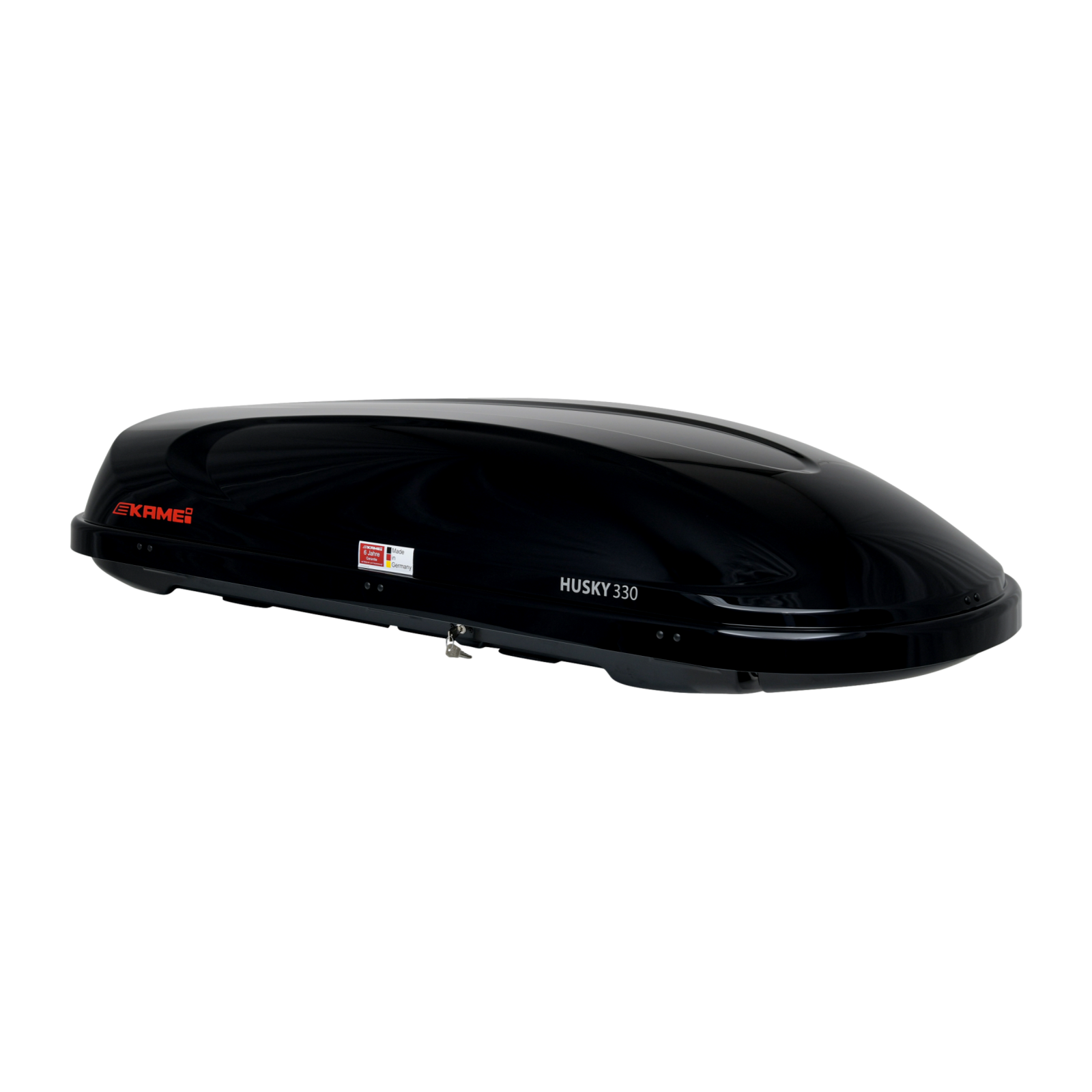Dachbox Kamei Husky 330 schwarz glänzend