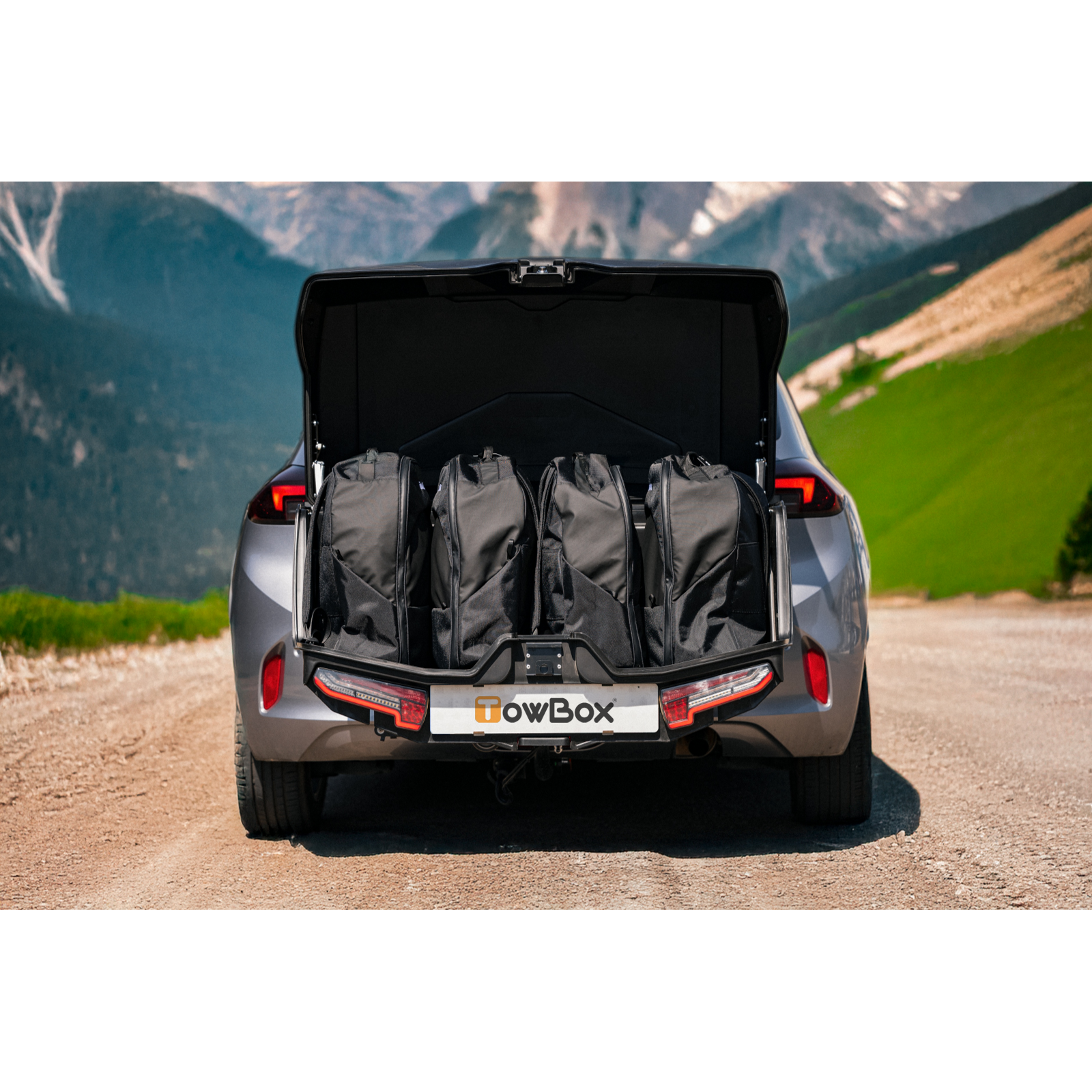 Heckboxtaschen-Set Rucksäcke für TowBox V5 + V5 Swing