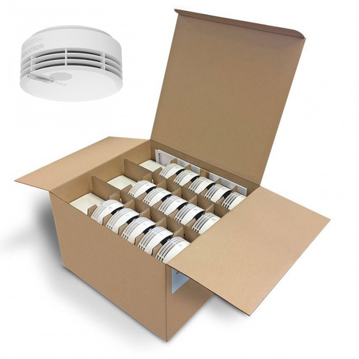 Rauchmelder Hekatron Genius Plus, RetroFit 30er-Montagepack