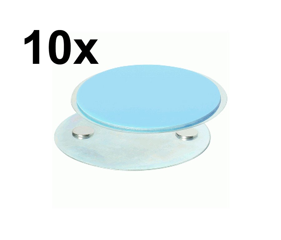 10er Set Magnethalter f?r Rauchmelder