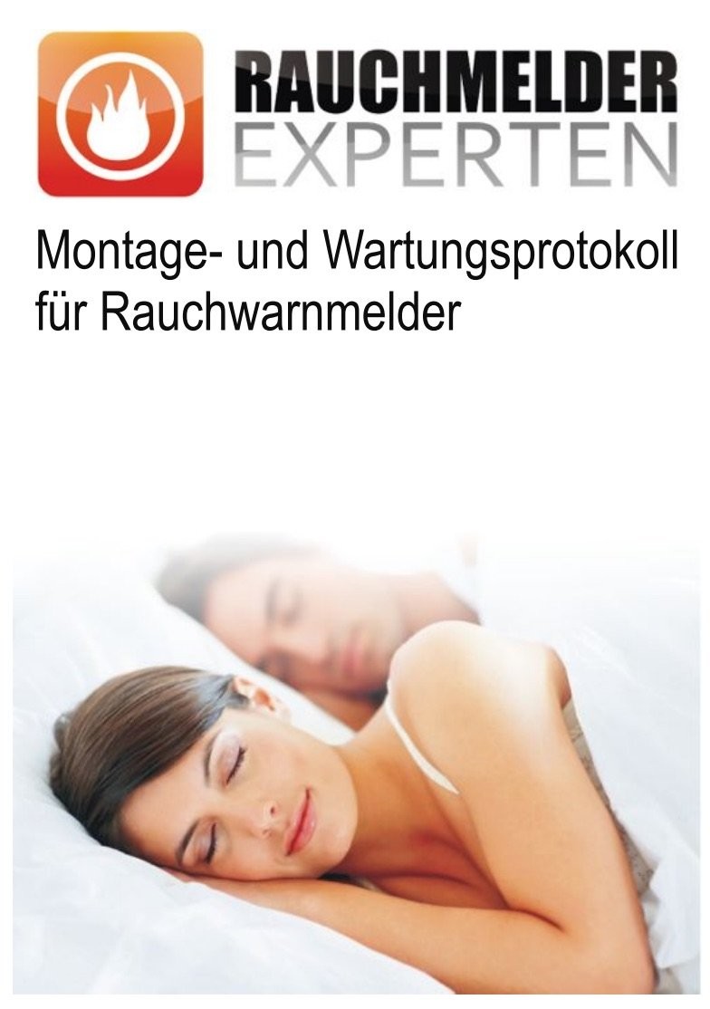 Rauchmelder-Protokoll: Vordruck zur Rauchmelder-Wartung