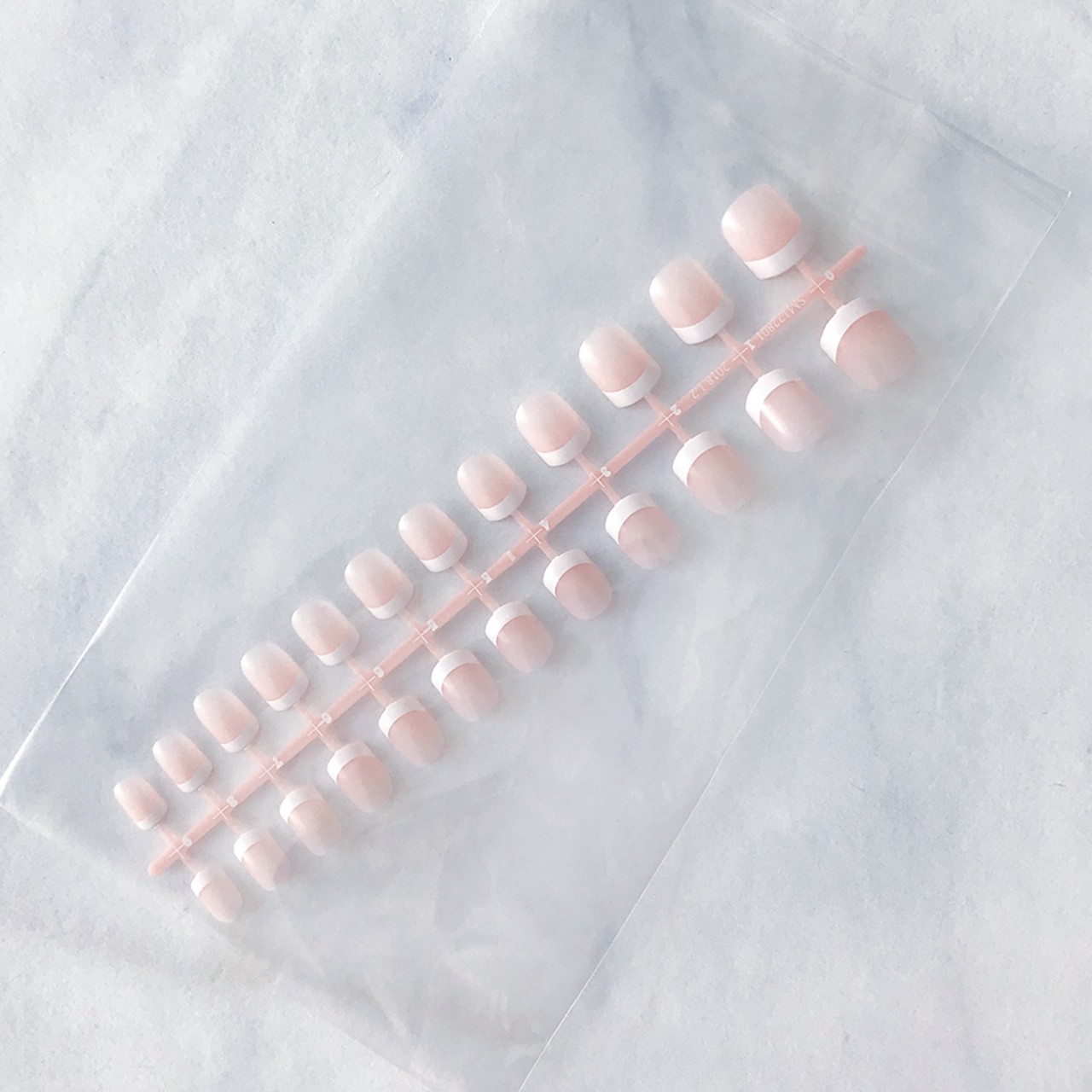 Fingernagel Set - French Manicure