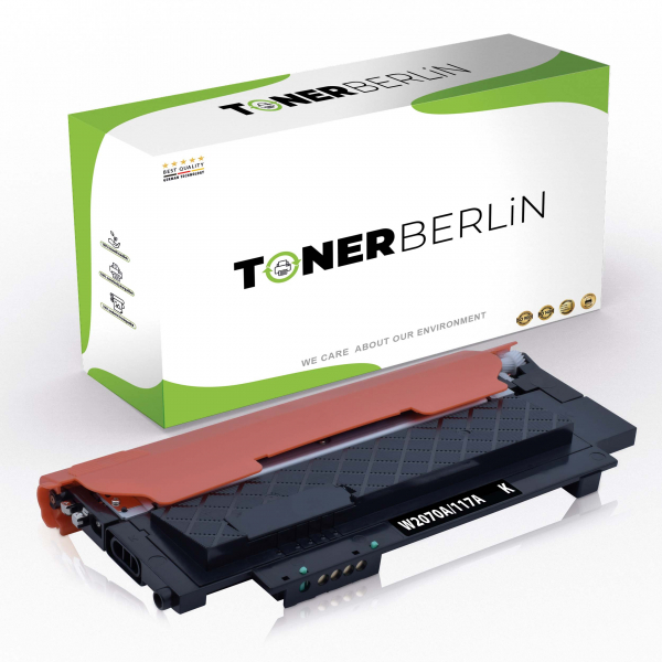 Rebuilt Toner kompatibel für HP Color Laser MFP 179FNW (4ZB97A) / W2070A / 117A Toner Schwarz