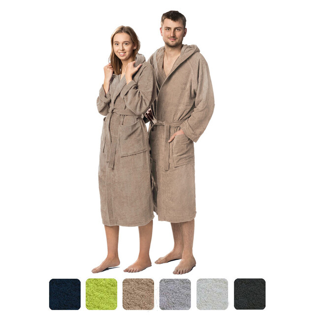 Lanudo? Unisex-Bademantel Pure Line versch. Farben & Gr??en