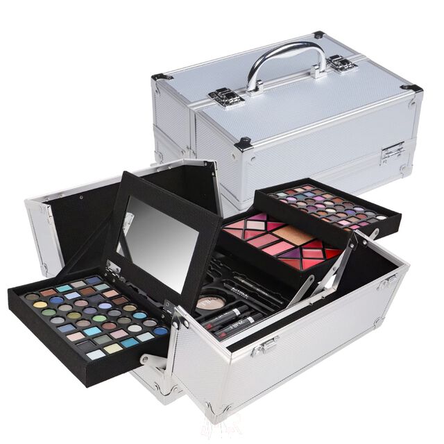 Schminkkoffer Set Alu Profi-Qualit?t 113 teilig