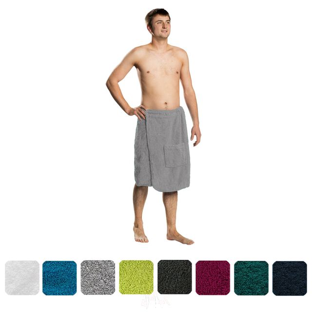 Lanudo? Herren Saunakilt Pure Line S/M Silber