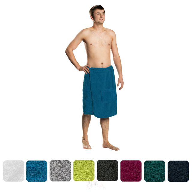 Lanudo? Herren Saunakilt Pure Line S/M T?rkis