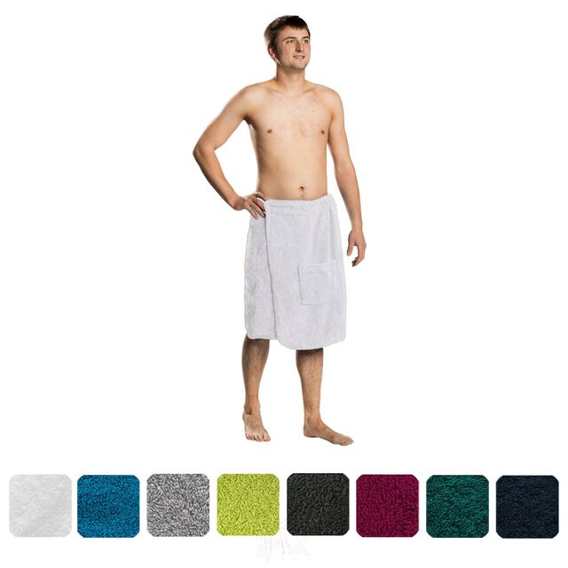 Lanudo? Herren Saunakilt Pure Line S/M Wei?