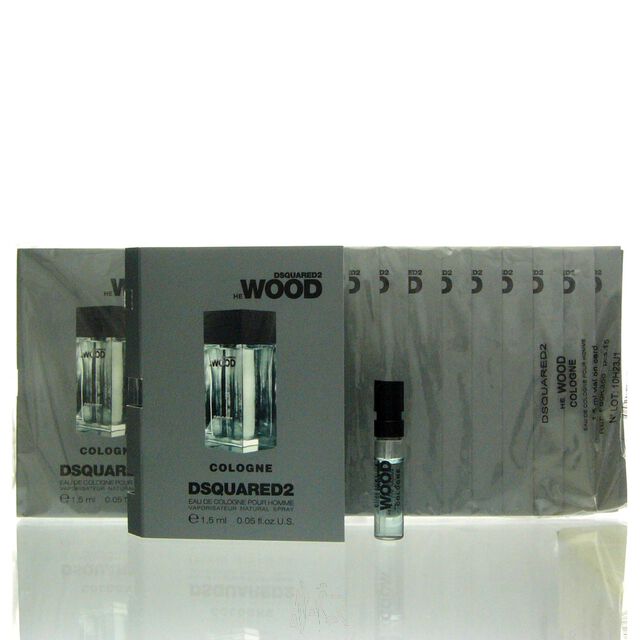 Dsquared? He Wood Eau de Cologne 15 x 1,5 ml Spray = 22,5 ml Vials