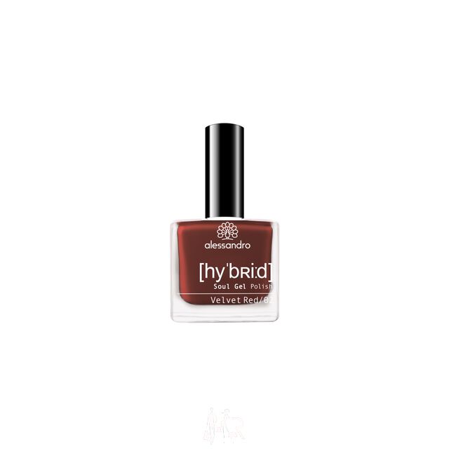 Alessandro Nagellack Hybrid Colour 115 Velvet Red 8 ml