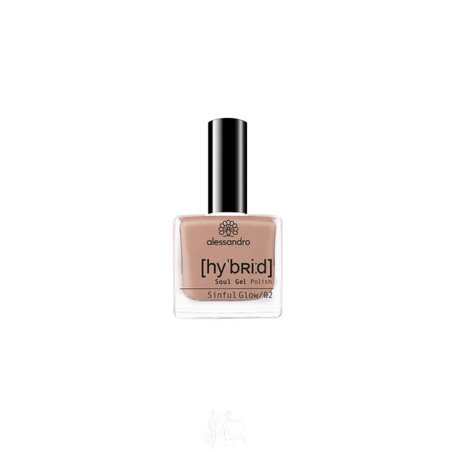 Alessandro Nagellack Hybrid Soul Gel Polish 122 Sinful Glow 8 ml