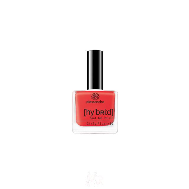 Alessandro Nagellack Hybrid Soul Gel Polish 124 Girly Flush 8 ml