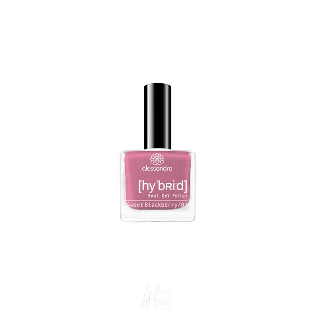 Alessandro Nagellack Hybrid Soul Gel Polish 127 Sweet Blackberry 8 ml