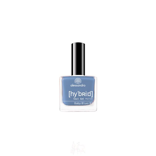Alessandro Nagellack Hybrid Soul Gel Polish 134 Baby Blue 8 ml