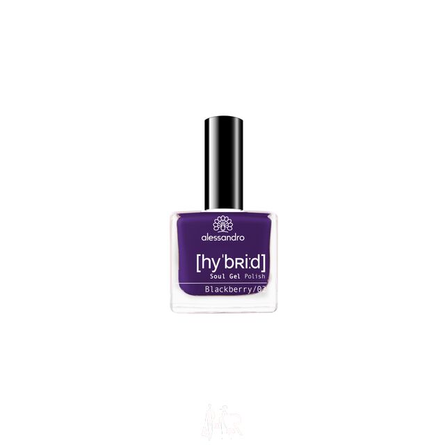 Alessandro Nagellack Hybrid Soul Gel Polish 135 Blackberry 8 ml