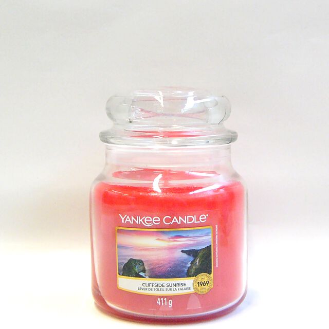 Yankee Candle Duftkerze 411 g Cliffside Sunrise