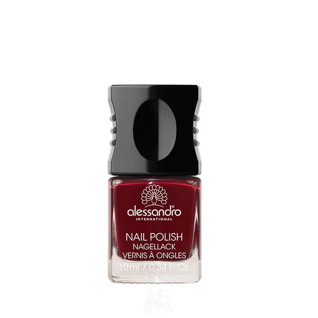Alessandro Nagellack Nail Polish 54 Midnight Red 10 ml