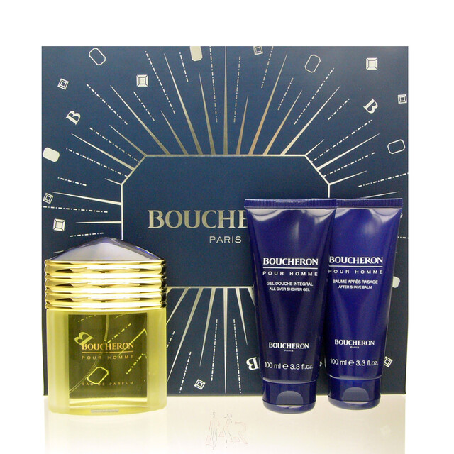 Boucheron pour Homme Set - EDP 100 ml + SG 100 ml + ASB 100 ml