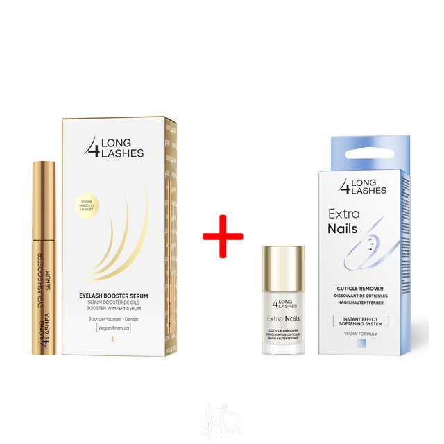 Oceanic Long4Lashes FX5 Eyelash Wimpernserum 3 ml + Nagelhautentferner 10 ml