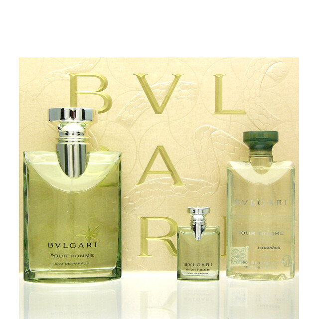 Bvlgari Pour Homme Set - EDP 100 ml + EDP 5 ml + SG 75 ml