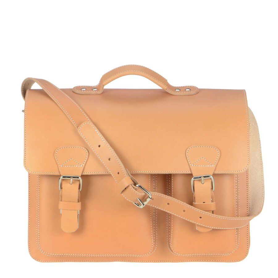 Ruitertassen Aktentasche für A4 Ordner | Classic Adult naturbraun