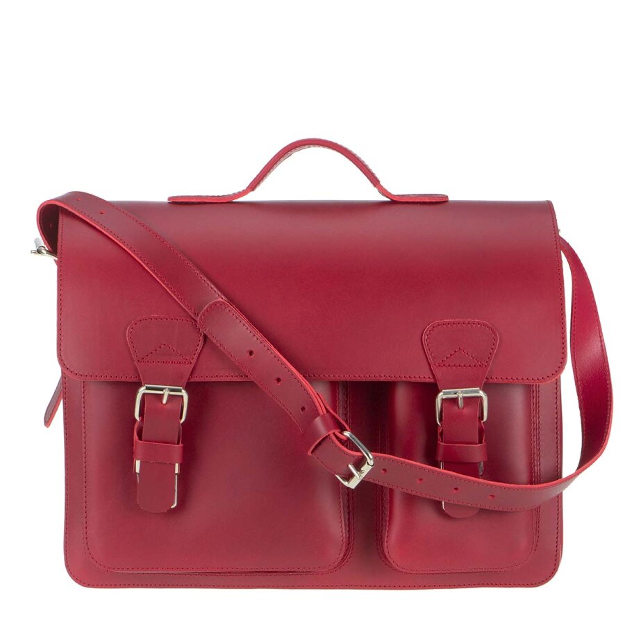 Ruitertassen Aktentasche für A4 Ordner | Classic Adult rot