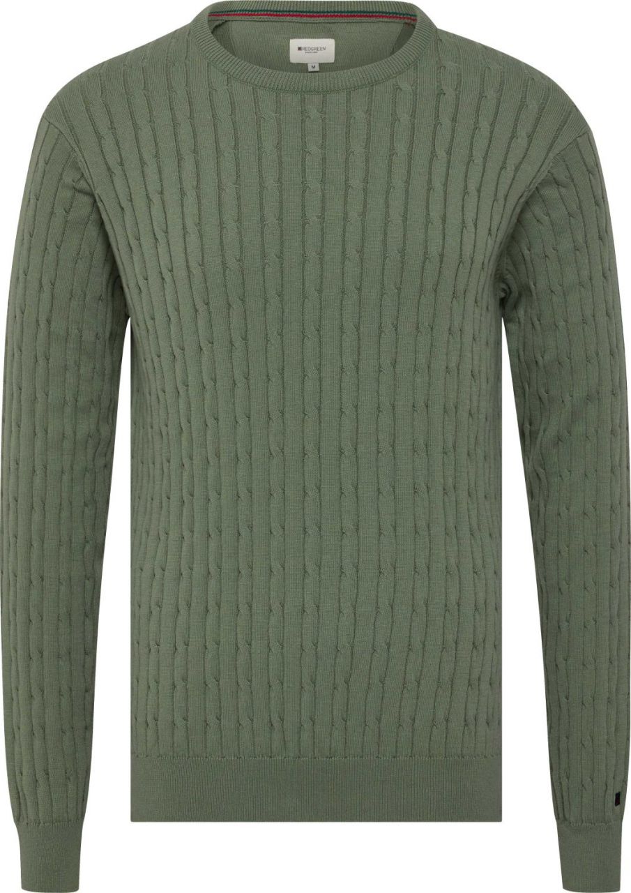 REDGREEN Herren Pullover mit Strickmuster Rundhals Jorn''