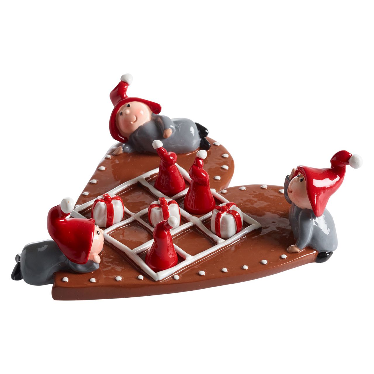 Nääsgränsgården Landstreicherschachlebkuchen 13x13 cm rot, braun''