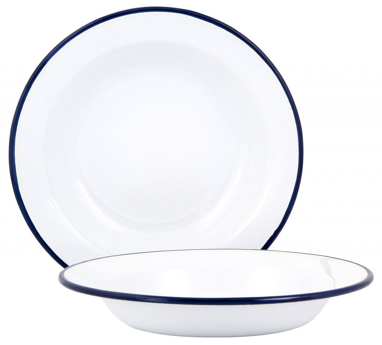 Kockums Jernverk Teller tief Emaille Ø 22 cm''