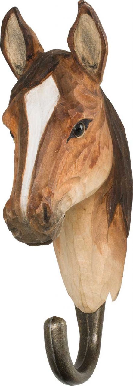 Wildlife Garden Decohook Haken Haustiere handgeschnitzt''