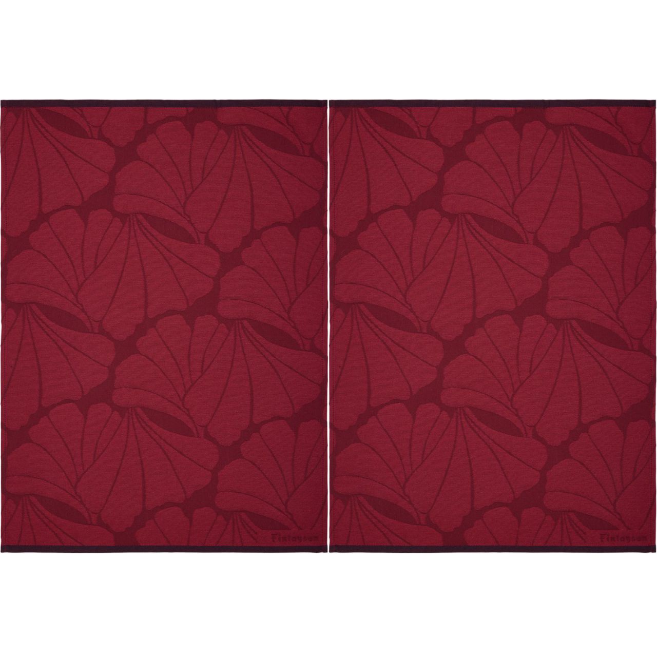 Finlayson Lilia Geschirrtuch 50x70 cm rot (Öko-Tex) 2 Stk.''