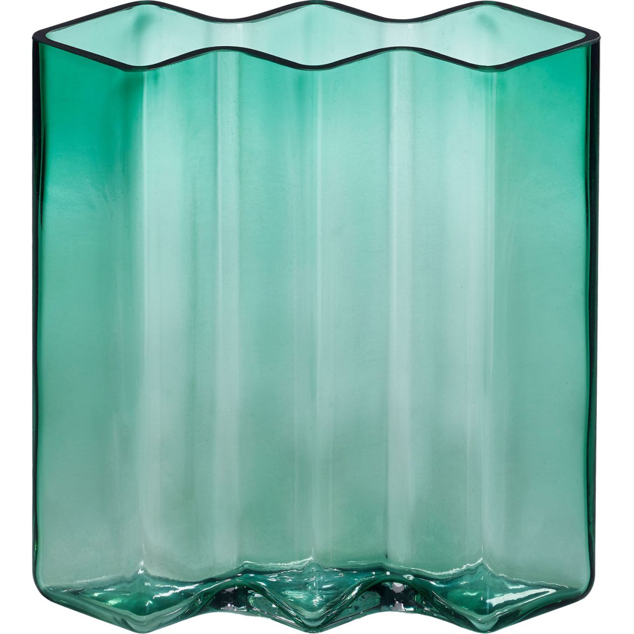 Born in Sweden Row 3 Kammern Vase Höhe 22 cm Länge 22 cm Breite...