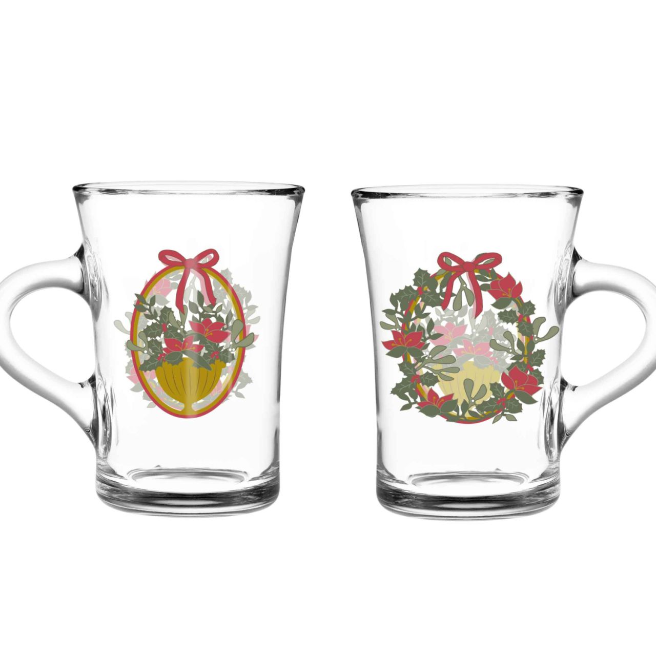 Holmegaard Weihnachten 2025 Hot Drink Glas 24 cl 2 Stk.''